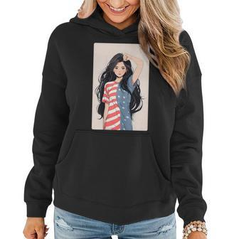 Asian American Girl We Can Do It Gift For Womens IT Funny Gifts Women Hoodie | Mazezy