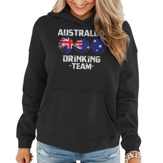 Australian Beer Drinking Team Flag Party Women Hoodie - Seseable