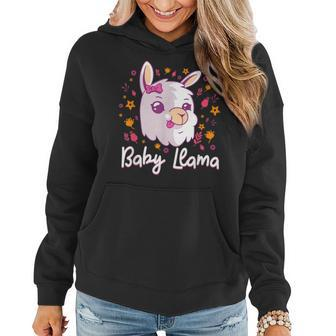 Baby Llama Gift Birthday Alpaca Toddlers Gifts For Llama Lovers Funny Gifts Women Hoodie | Mazezy