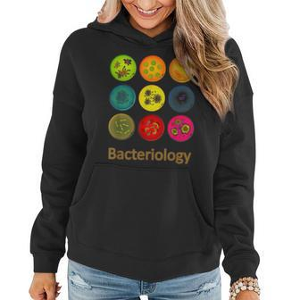 Bacteriology Fun Education For Men Women Dark Women Hoodie | Mazezy