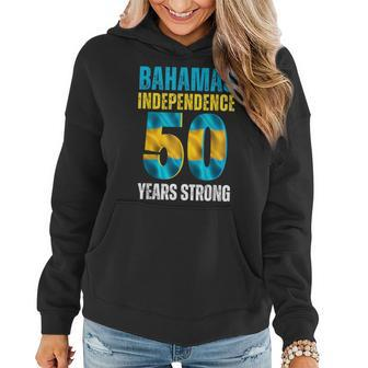 Bahamas Independence Day 50Th Independence Celebration Bahamas Funny Gifts Women Hoodie | Mazezy
