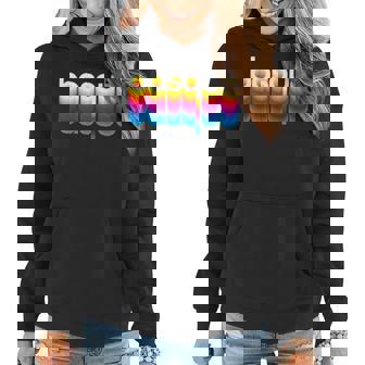 Basque Pride - Colorful Rainbow Graphic - Proud Basque Women Hoodie | Mazezy
