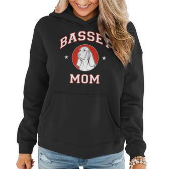 Basset Hound Mom Dog Mother Women Hoodie | Mazezy
