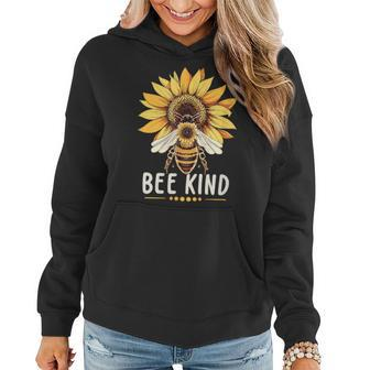 Bee Kind Save The Bees Kindness Women Hoodie - Seseable
