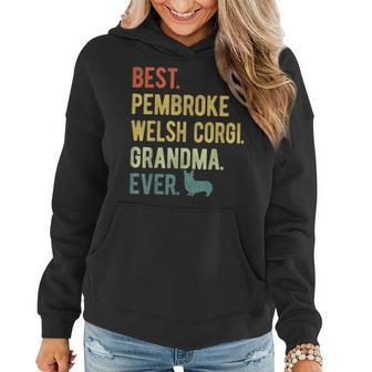 Best Pembroke Welsh Corgi Grandma Ever Dog Mothers Day Women Hoodie | Mazezy