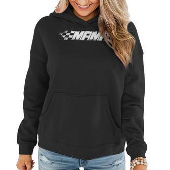 Birthday Party Racing Family Pit Crew Race Car Mama Women Hoodie - Monsterry AU