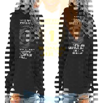 Birthday Never Underestimate A Woman Born In July Women Hoodie - Thegiftio UK