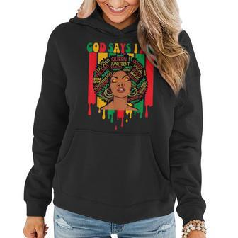 Black Empowerment African American History Month For Women Women Hoodie | Mazezy
