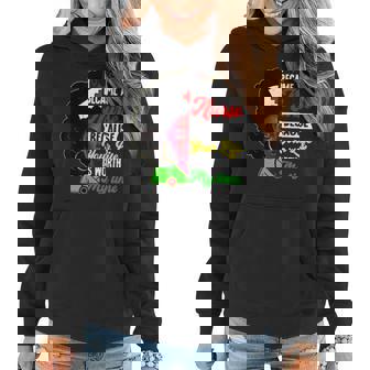 Black Woman Nurse Afro Retro Junenth Black History Month Women Hoodie | Seseable UK