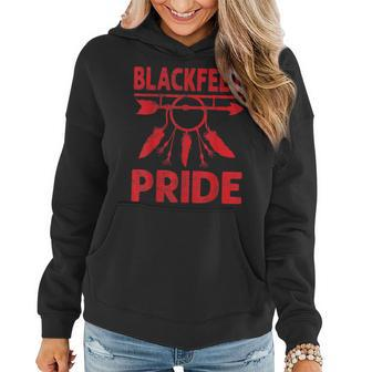 Blackfeet Pride Native American Vintage Gift Men Women Women Hoodie | Mazezy