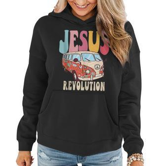 Boho Jesus-Revolution Christian Faith Based Jesus Costume Faith Funny Gifts Women Hoodie | Mazezy DE