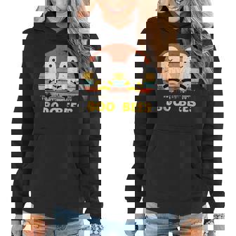 Boo Bees Vintage Halloween Vintage Boo Bees Funny Halloween Funny Gifts Women Hoodie | Mazezy