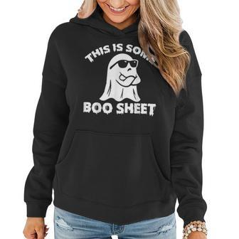 This Is Some Boo Sheet Halloween Ghost For Women Hoodie | Mazezy