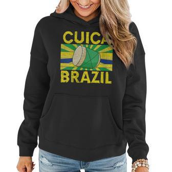 Brazil Cuica Music Percussion Instrument Player Musicial Women Hoodie | Mazezy