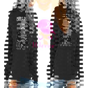 Breast Cancer Warrior Cancer Awareness We Wear Pink Women Hoodie - Thegiftio