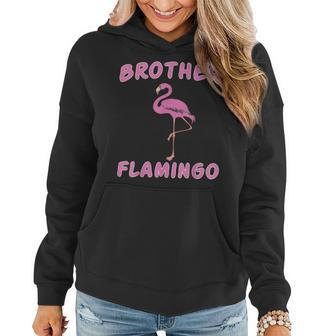 Brother Bird Flamingo - Gift Family Matching Bird Pink Women Hoodie | Mazezy