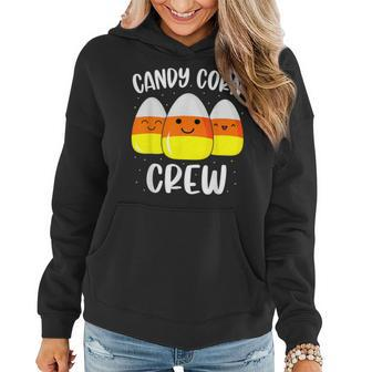 Candy Corn Crew Halloween Costume Friends Women Hoodie - Seseable