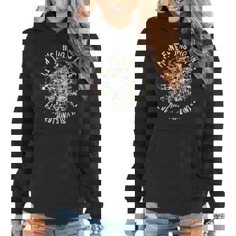 Christmas Lights Im Fine This Is Fine Everything Is Fine Women Hoodie | Mazezy