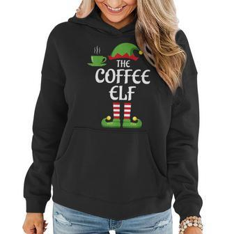 Coffee Elf Family Matching Group Christmas Women Hoodie - Seseable