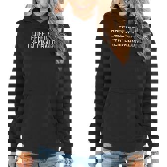 Coffee Then Cimbalom Women Hoodie | Mazezy