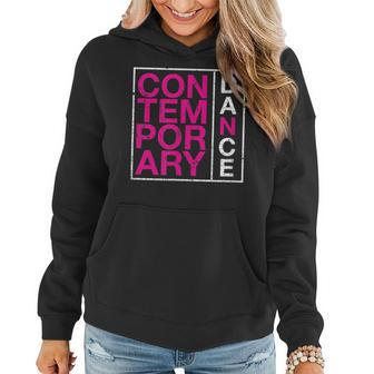Contemporary Dance For Modern Dancers And Teachers Women Hoodie | Mazezy
