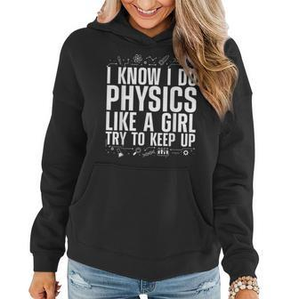 Cool Physics For Women Girls Quantum Mechanics Science Nerd Women Hoodie - Monsterry DE