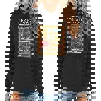 Cozy Lets Hygge Danish Scandinavian Gifts Christmas Women Hoodie - Thegiftio