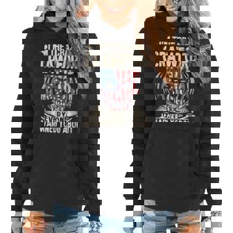 Crawford Name Gift Im The Crazy Crawford Women Hoodie - Seseable