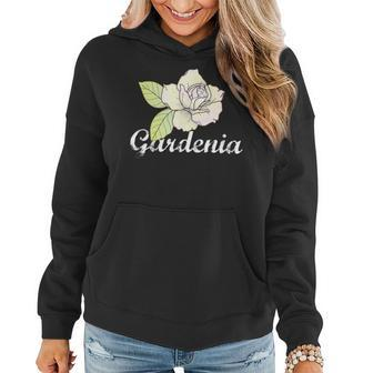 Cute Gardenia Flower Gardening Garden T Women Hoodie | Mazezy