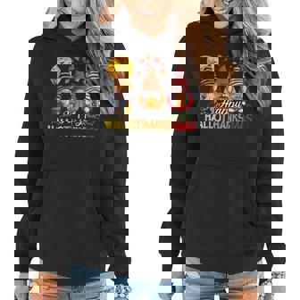 Cute Halloween Christmas Fall Girls Women Kids Gnomes Halloween Women Hoodie | Mazezy