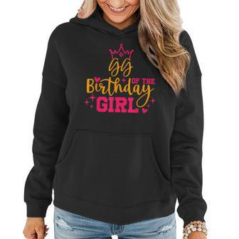 Cute Personalized Gg Of The Birthday Girl Matching Family Women Hoodie | Mazezy UK