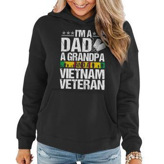Dad Grandpa Vietnam Veteran Vintage Shirt Mens Gifts 210 Women Hoodie - Monsterry UK