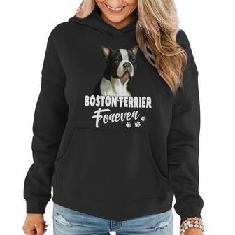 Dog Boston Terrier Dogs 365 Boston Terrier Forever Cute Dog Lover Gift Women Hoodie - Monsterry