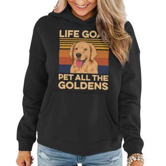 Dogs Design For A Golden Retriever Owner Women Hoodie - Monsterry AU