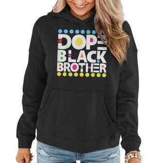 Dope Black Family Junenth 1865 Funny Dope Black Mother Women Hoodie | Mazezy