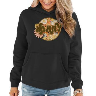 Dope Nanny Girls & Cute Daycare Provider Queen Groovy Women Hoodie - Monsterry UK