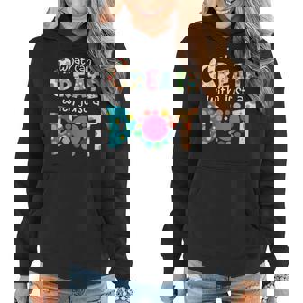 The Dot Day Rainbow What Can You Create With Just A Do Women Hoodie - Seseable