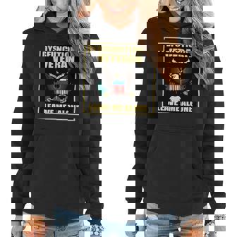Dysfunctional Veteran Leave Me Alone T Shirt Women Hoodie - Monsterry