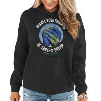 Earth Day Save The Planet Plant More Trees Clean The Seas Women Hoodie - Thegiftio UK