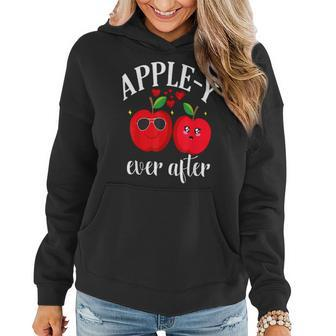 Fall Apples Appley Ever After Couples Halloween Costume Halloween Costume Women Hoodie | Mazezy