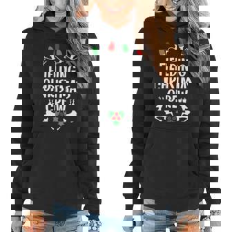 Fielding Name Gift Christmas Crew Fielding Women Hoodie | Seseable UK