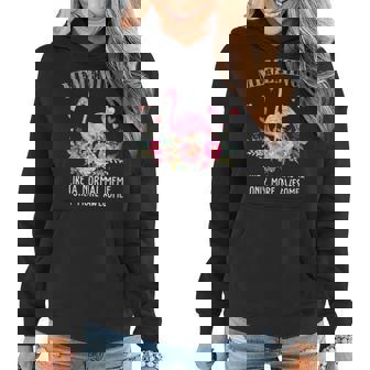 Flamingo Mememingo Like A Normal Meme Gifts Funny Grandma Women Hoodie | Mazezy