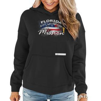 Florida Fort Lauderdale Mormon Lds Mission Missionary Gift Women Hoodie | Mazezy