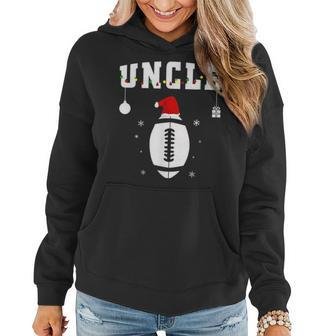 Football Uncle Christmas Family Matching Coach Team Women Hoodie | Mazezy