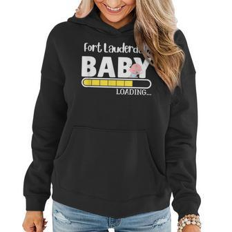 Fort Lauderdale Native Pride Funny State Baby Parent Mom Dad Women Hoodie | Mazezy