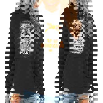 Friends Giving 2023 Thanksgiving Friendsgiving Messy Bun Women Hoodie | Mazezy