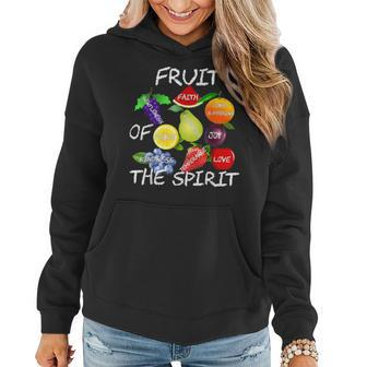 Fruit Of The Spirit By Their Fruit Christian Faith Women Hoodie | Mazezy