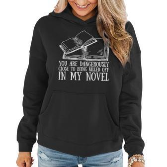 Funny Author Writer Quotes Writing Book Lover Mens Womens Quotes Women Hoodie | Mazezy