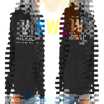 Funny Bruh We Out Teachers Cute End Of School Teacher Summer Women Hoodie | Mazezy