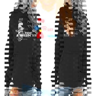 Funny Chicken Wing July 4Th American Flag Usa Usa Funny Gifts Women Hoodie | Mazezy